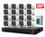 Hikvision 5MP 16CH HD Analog Camera System Bundle: 1x 16CH DVR with 4TB HDD and 16x Bullet Cameras with Built-in Mic