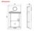 Hikvision DS‑KV8113‑WME1 WiFi IP PoE Video Intercom Villa Door Station
