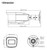 Hikvision DS-2CE19D0T-VFIT3F 2MP 1080p HD Analog, Manual Varifocal 2.7-13.5mm Lens, Bullet Camera, IR Night Vision