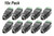 Power Plug Connector DC Female Screw Terminal Type - 10x Pack