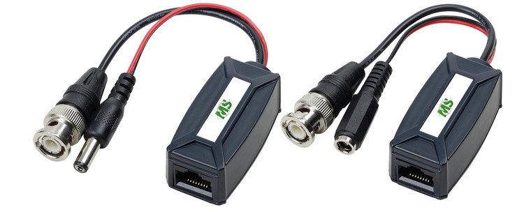 TTP111HDP-LK VIDEO & POWER BALUN FOR HD-CVI, HD-TVI, and AHD HD - Set of Transmitter and Receiver