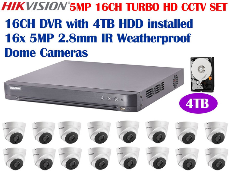 5MP 16CH TURBO HD CCTV BUNDLE 5MP 16CH TURBO HD CCTV BUNDLE