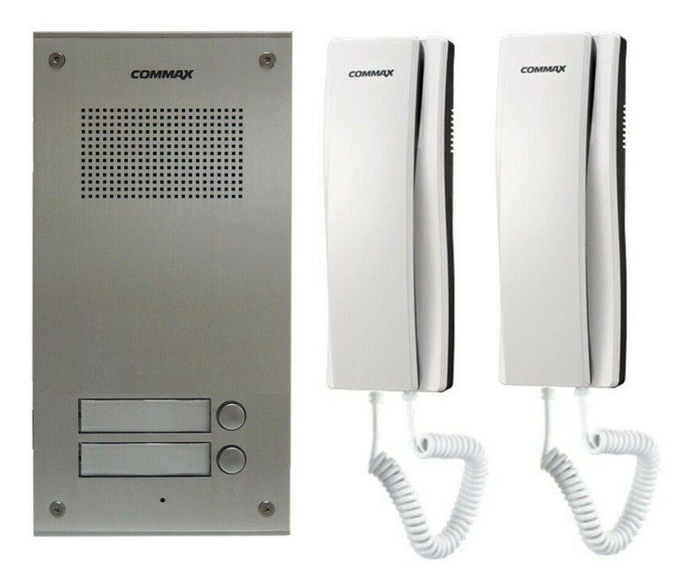 Commax Audio Intercom for 2-Apartment Building Commax Audio Intercom for 2-Apartment Building