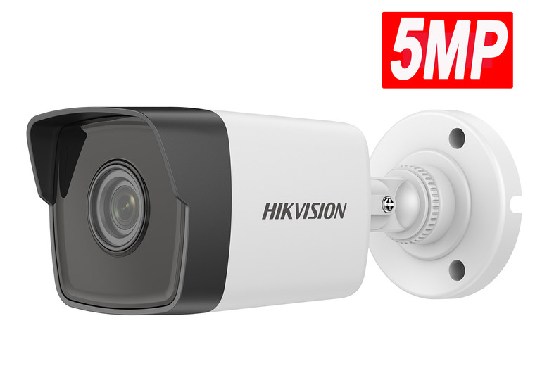 Hikvision DS‑2CD1053G0‑I 5MP Outdoor Network PoE Bullet Camera 2.8mm Lens