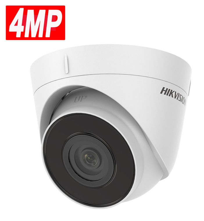 Hikvision DS‑2CD1343G0‑I 4MP Outdoor Network PoE Turret Camera 2.8mm Lens