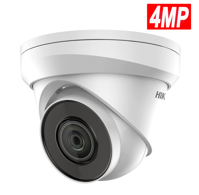 Hikvision ECI‑T24F2 – 4MP IR Turret Network IP PoE Camera 2.8mm Lens