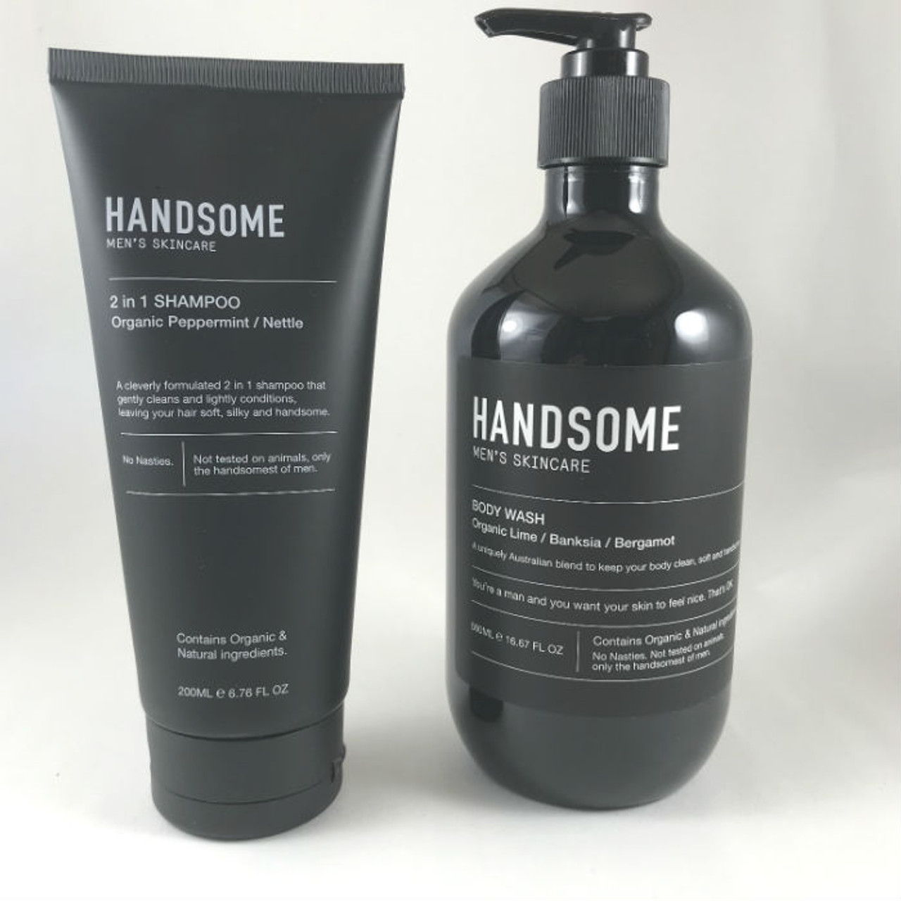 organic men's body wash