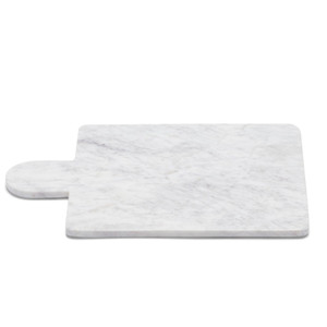Marble Basics - Marble Cheese Paddle in Colour Blanc 40 cms x 28cms Marble Basics - Marble Cheese Paddle in Colour Blanc 40 cms x 28cms