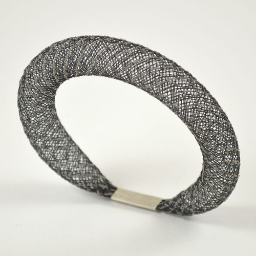 Workshop85 - Sophia Emmett - Bracelet - Thin Black Reflective