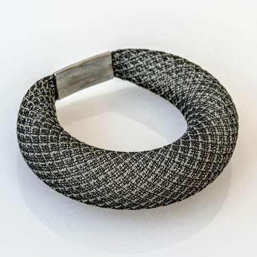 Workshop85 - Sophia Emmett - Bracelet - Thick Black Reflective