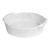 Robert Gordon - BAKER Round - White Granite Feast, Oven to Table - 29cm x 26.5cm x7cm,  1.7kg