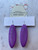 Workshop85 - Sophia Emmett - Mesh Cocoon Earrings Pierced - Purple
