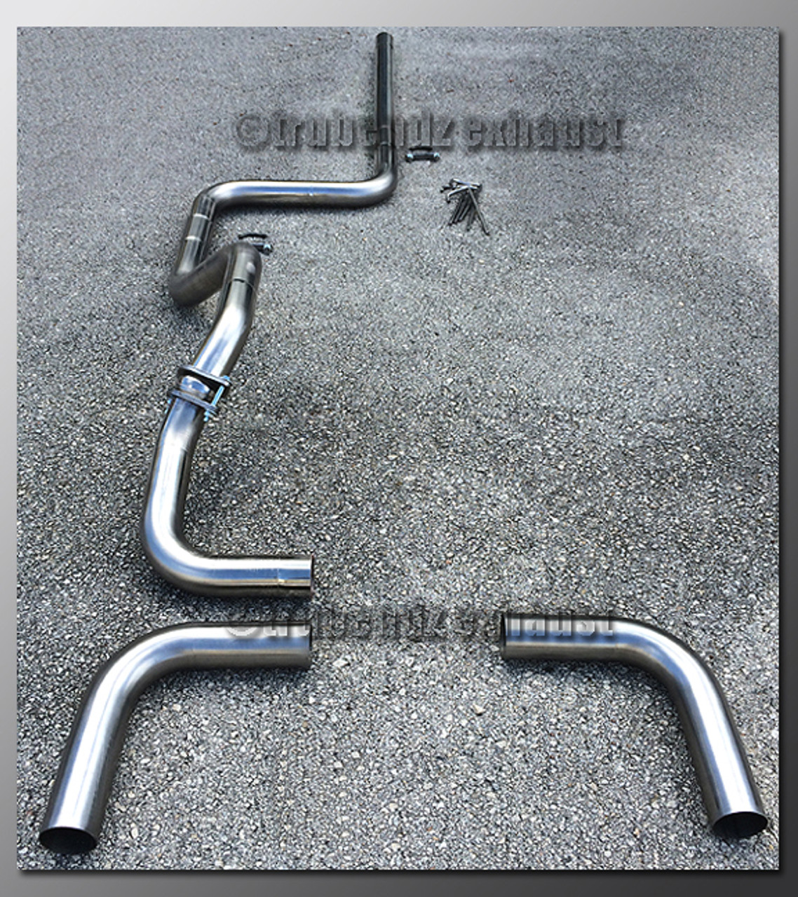 03-05 Dodge SRT-4 Dual Exhaust Tubing - 2.5 Inch Aluminized