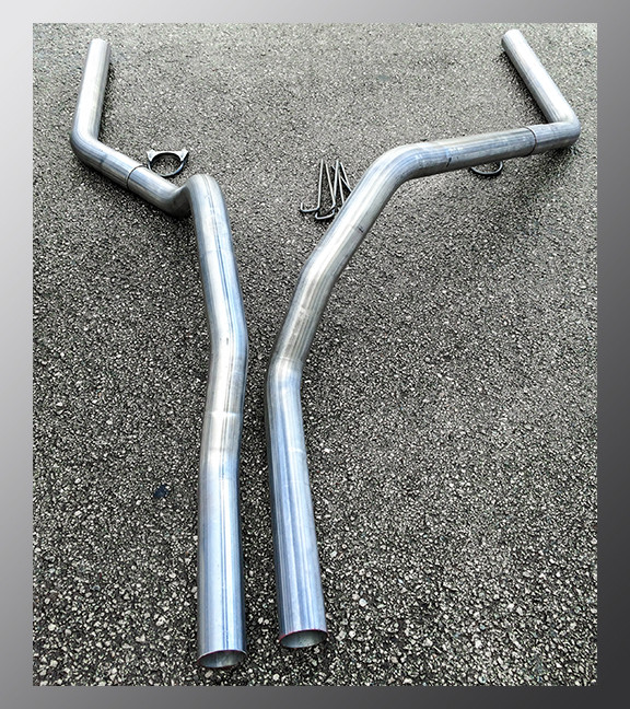 07-13 Chevy Silverado 2500 Dual Exhaust Tailpipes - 2.5