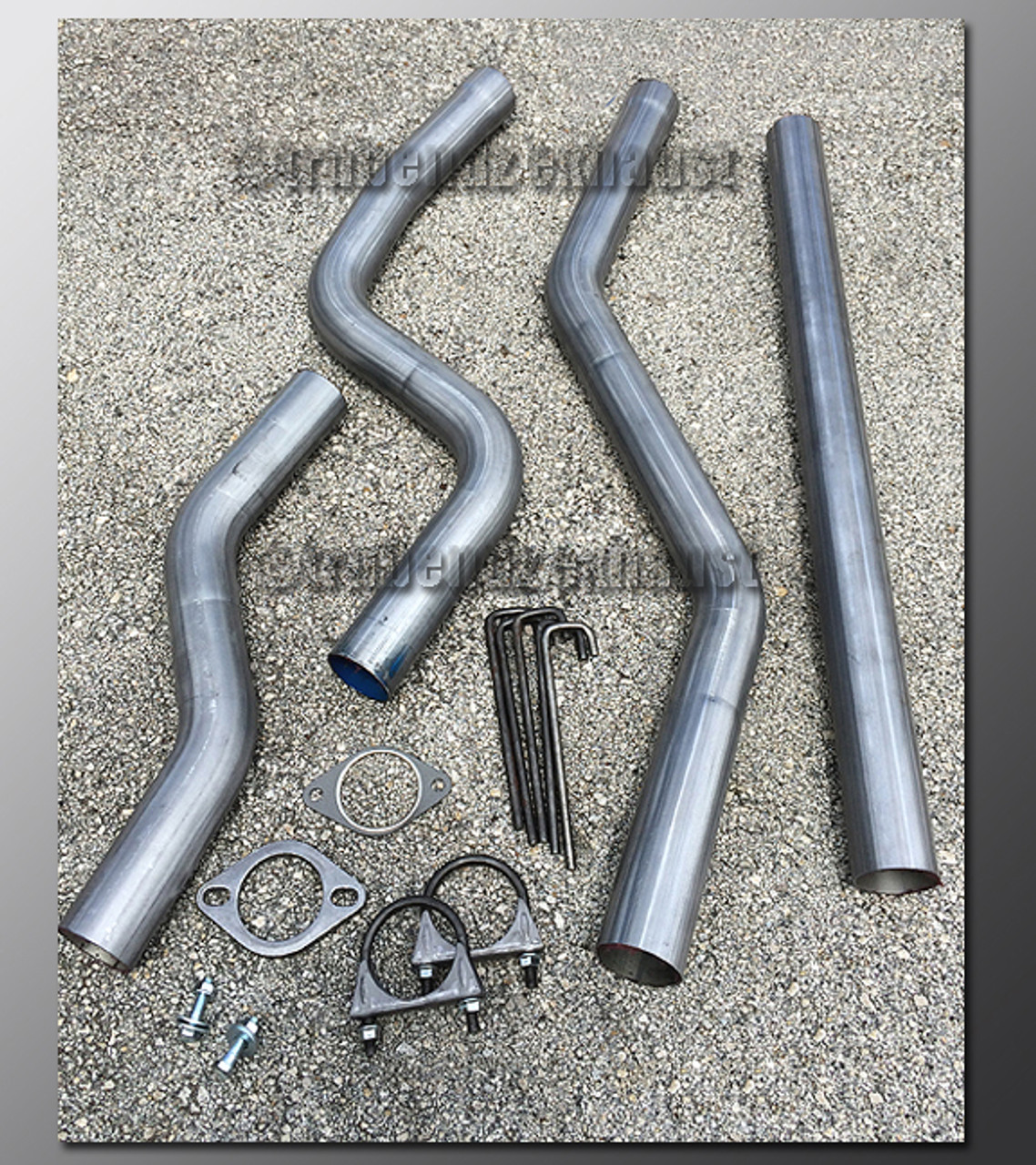 00-07 Ford Focus Exhaust Tubing - 3.0 Inch Aluminized