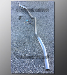 02-06 Acura RSX Exhaust Tubing - 2.5 Inch 409 Stainless