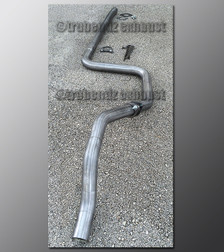 93-97 Mazda 626 Exhaust Tubing - 2.5 Inch 409 Stainless