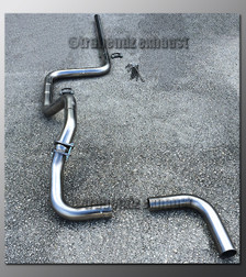 00-05 Dodge Neon Exhaust Tubing - 2.5 Inch 409 Stainless