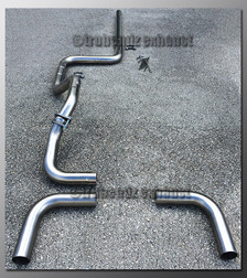 03-05 Dodge SRT-4 Dual Exhaust Tubing - 2.5 Inch 409 Stainless
