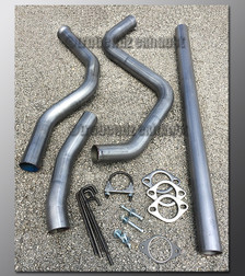 97-03 Ford Escort Exhaust Tubing - 2.5 Inch 409 Stainless