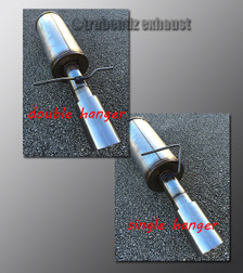 03-07 Saturn Ion Exhaust - 2.25 inch 409 Stainless with Magnaflow