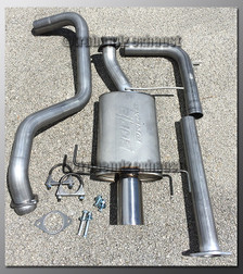 99-02 Infiniti G20 Exhaust - 2.5 inch 409 Stainless with Borla