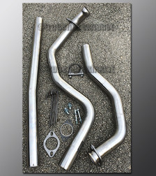 88-92 Mazda MX6 Exhaust Tubing - 2.25 Inch 409 Stainless