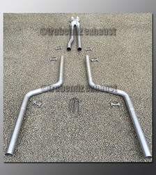 06-10 Dodge Charger Dual Exhaust Tubing - 2.25 inch 409 Stainless