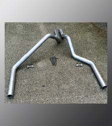 07-13 Chevy Silverado 1500 Dual Exhaust Tailpipes - 2.5" 409 Stainless