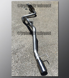 11-15 Chevy Cruze Exhaust - 2.5 inch 304 Stainless with Magnaflow