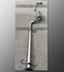 00-07 Ford Focus Exhaust - 2.5 inch 304 Stainless with Magnaflow