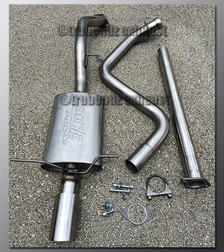 93-97 Ford Probe Exhaust - 2.5 inch 304 Stainless with Borla