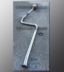 98-02 Mazda 626 Exhaust - 2.25 inch Aluminized with Magnaflow