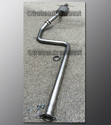 93-97 Mazda MX6 Exhaust - 2.25 inch 304 Stainless with Borla