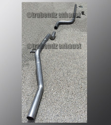 08-11 Ford Focus Exhaust Tubing - 2.25 Inch Aluminized