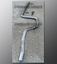 93-97 Ford Probe Exhaust Tubing - 2.5 Inch 304 Stainless