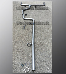00-05 Chevy Impala Dual Exhaust Tubing - 2.5 Inch 304 Stainless