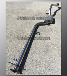 00-04 Ford Focus Exhaust - 2.5 inch Aluminized with Borla