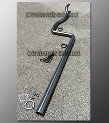 88-91 Honda Prelude Exhaust Tubing - 2.25 Inch 304 Stainless