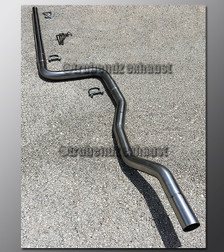 88-91 Honda Prelude Exhaust Tubing - 3.0 Inch 304 Stainless