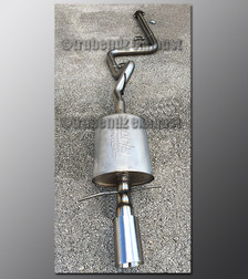 05-10 Chevy Cobalt Exhaust - 2.5 inch Aluminized with Borla