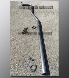 04-08 Acura TSX Exhaust Tubing - 3.0 Inch Aluminized