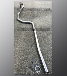 88-92 Mazda 626 Exhaust Tubing - 2.5 Inch Aluminized