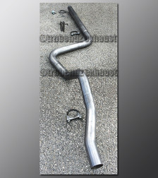 ハット CAVISH REVERSE STAR MUFFLER SKY BLUECV2CFUAB88A 95-05 Pontiac Sunfire Exhaust Tubing - 2.25 Inch Aluminized