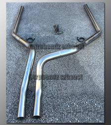 97-03 Ford F-150 Dual Exhaust Tailpipes - 2.5" 304 Stainless