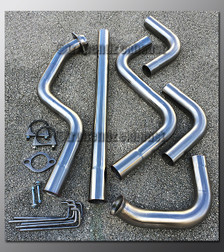 03-05 Dodge SRT-4 Dual Exhaust Tubing - 2.5 Inch Aluminized