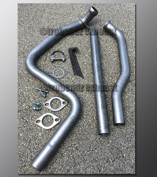 91-96 Infiniti G20 Exhaust Tubing - 2.25 Inch Aluminized