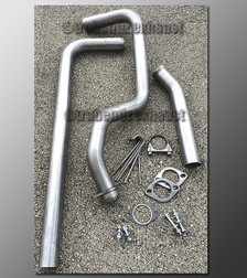 95-99 Nissan Maxima Exhaust Tubing - 2.5 Inch Aluminized