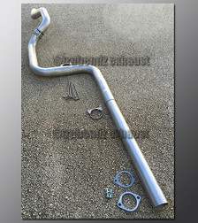00-04 Infiniti i30/i35 Exhaust Tubing - 2.5 Inch Aluminized