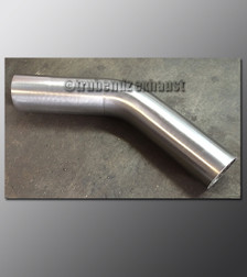 Mandrel Bend - 2.00 Inch OD Tube .065 wall - 45 Degree 304 Stainless